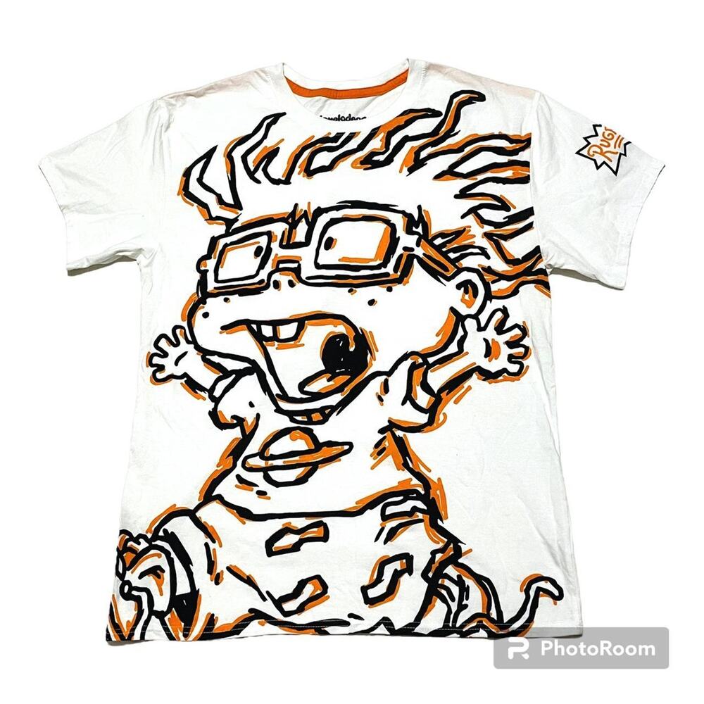 Y2K Rugrats Big Face Chucky Shirt Large